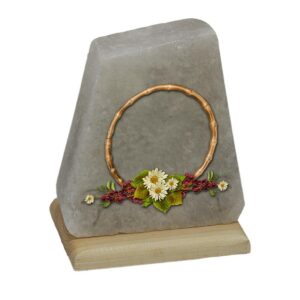 Bambu Çerçeveli Tuz Lambası