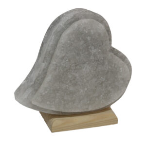 Çift Kalp Modeli Uzun Tuz Lambası