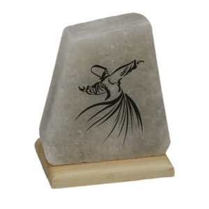 Mevlevi İşlemeli Tuz Lambası