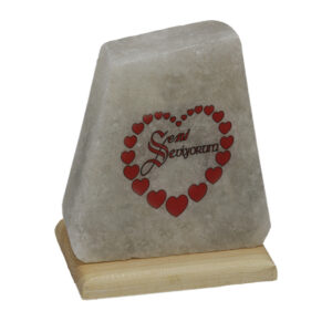 Seni Seviyorum İşlemeli Tuz Lambası