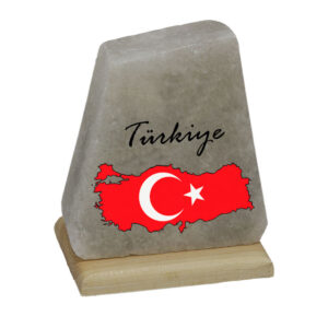 Türkiye Haritalı Tuz Lambası